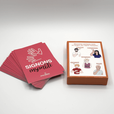 Jeu de cartes : Signons ensemble "Accueil de public sourd" – Image 3