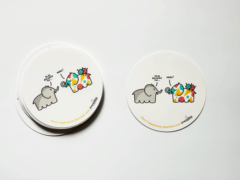 Goodies - Stickers Diversité
