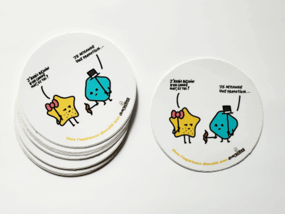 Goodies - Stickers Mixité