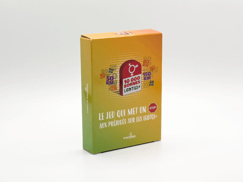 Jeu de cartes : 10 000 bornes LGBTQI+