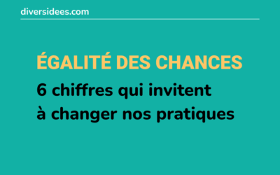 Égalité des chances : 6 chiffres qui invitent à changer nos pratiques