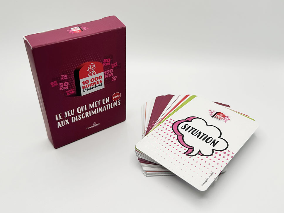Jeu de cartes : 10 000 bornes générations – Image 2